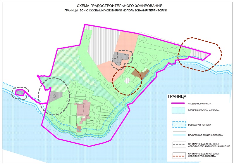 Зоны с особыми условиями использования территорий