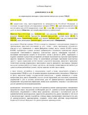 Доверенность на представление интересов в ГИБДД и сопровождение автопарка — превью
