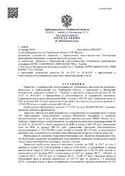 Application for interim measures (suspension of the decision of the Federal Tax Service of Russia)